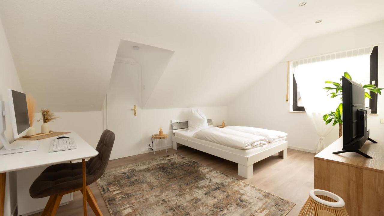 3,5-Zimmer Inkl Arbeitsplatz, Wlan & Free Netflix, Amazon-Free Parken Vollausgestattete Wohnung, 24H Check In Hamm  Buitenkant foto
