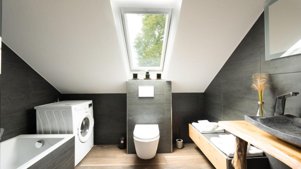 3,5-Zimmer Inkl Arbeitsplatz, Wlan & Free Netflix, Amazon-Free Parken Vollausgestattete Wohnung, 24H Check In Hamm  Buitenkant foto